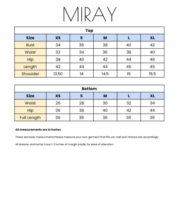 size-chart-co-ords