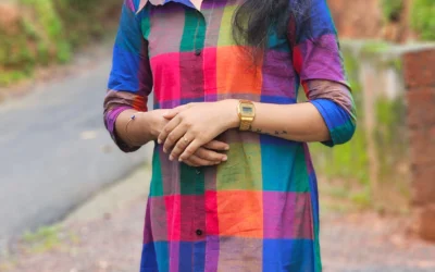 Madras check shirt dress for women: a style guide
