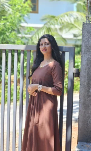 Brown-Cotton-Co-Ord-Set-For-Women