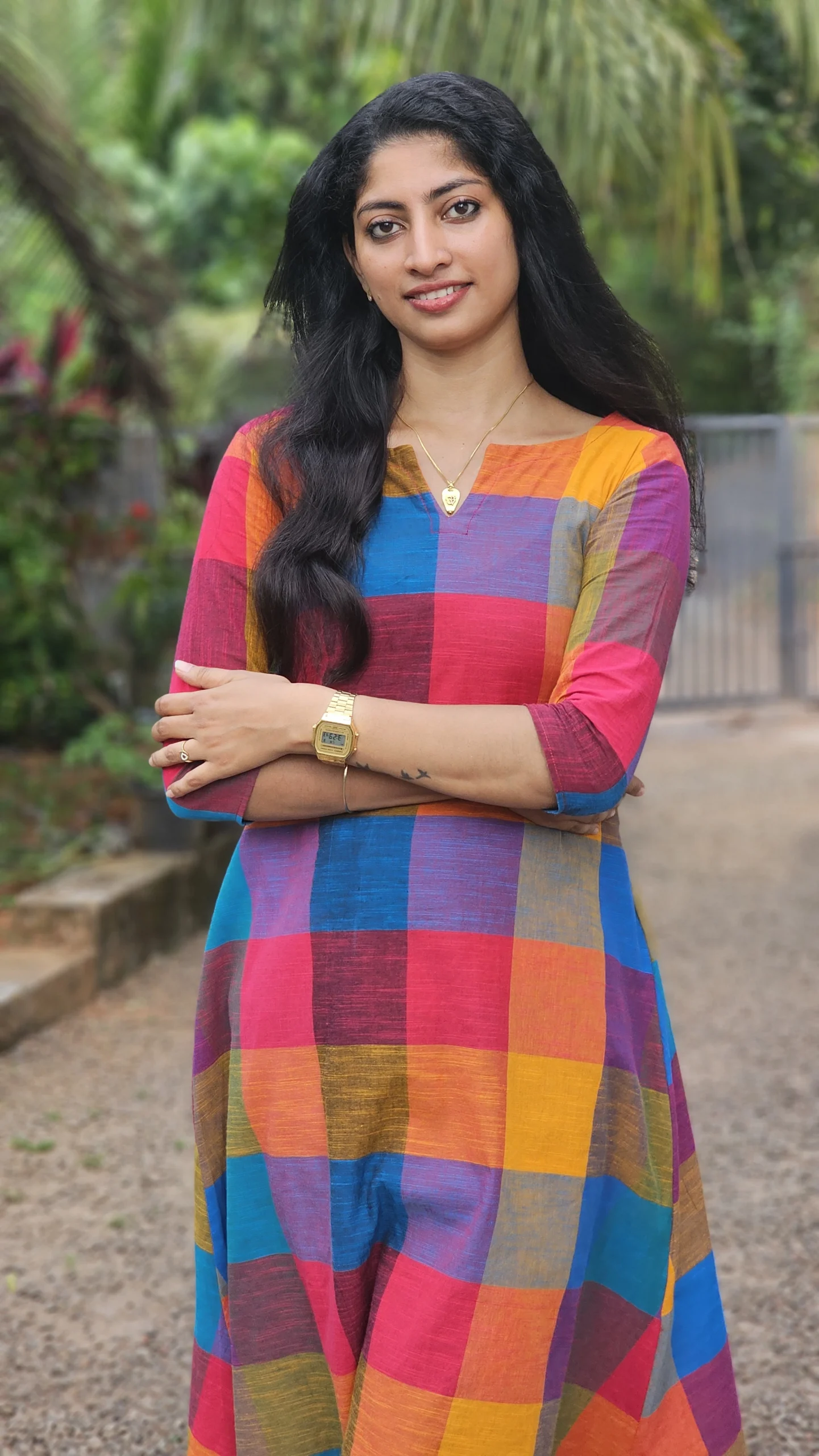 Madras Check Co-Ord Set - Image 4