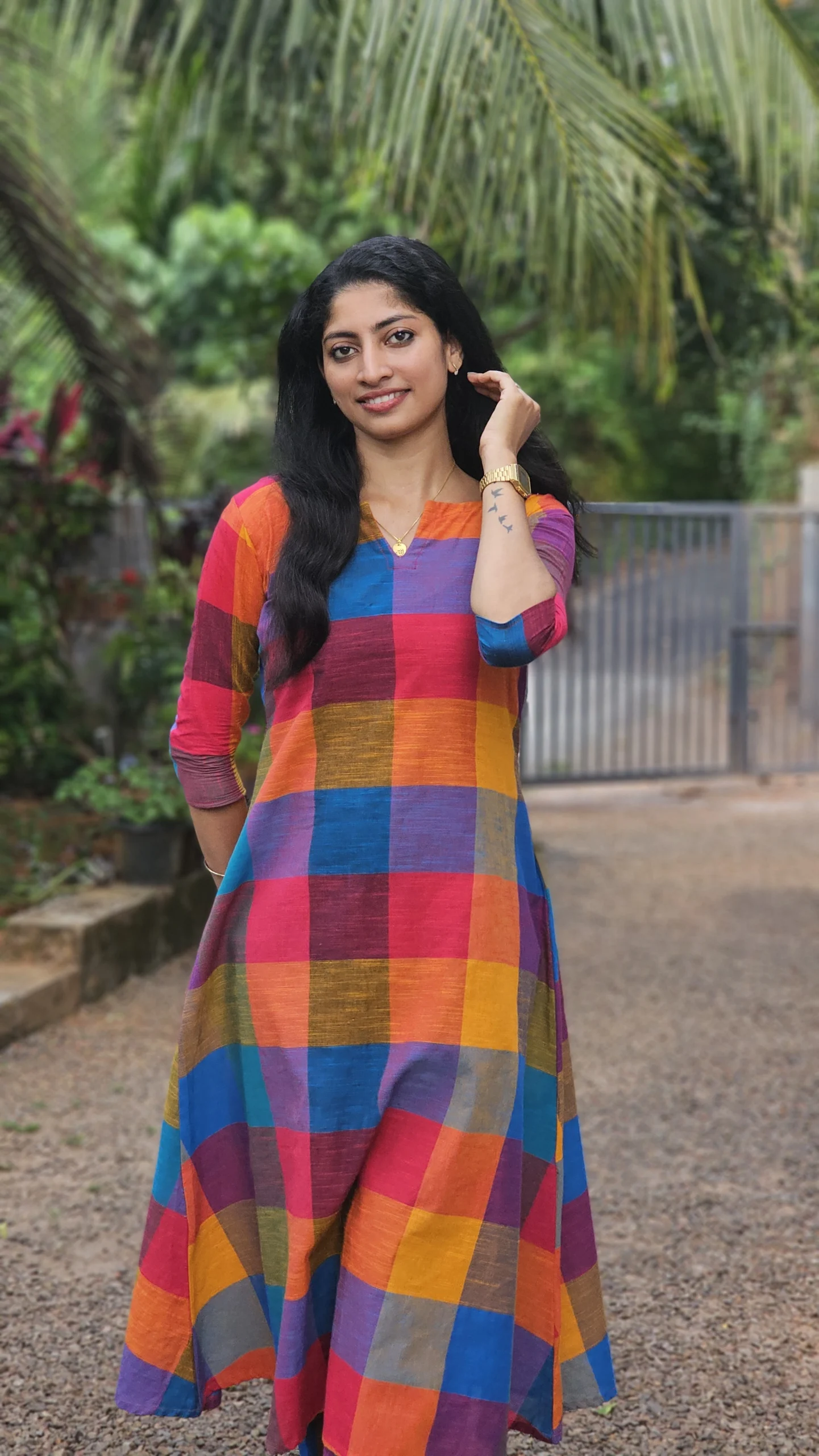 Madras Check Co-Ord Set - Image 3