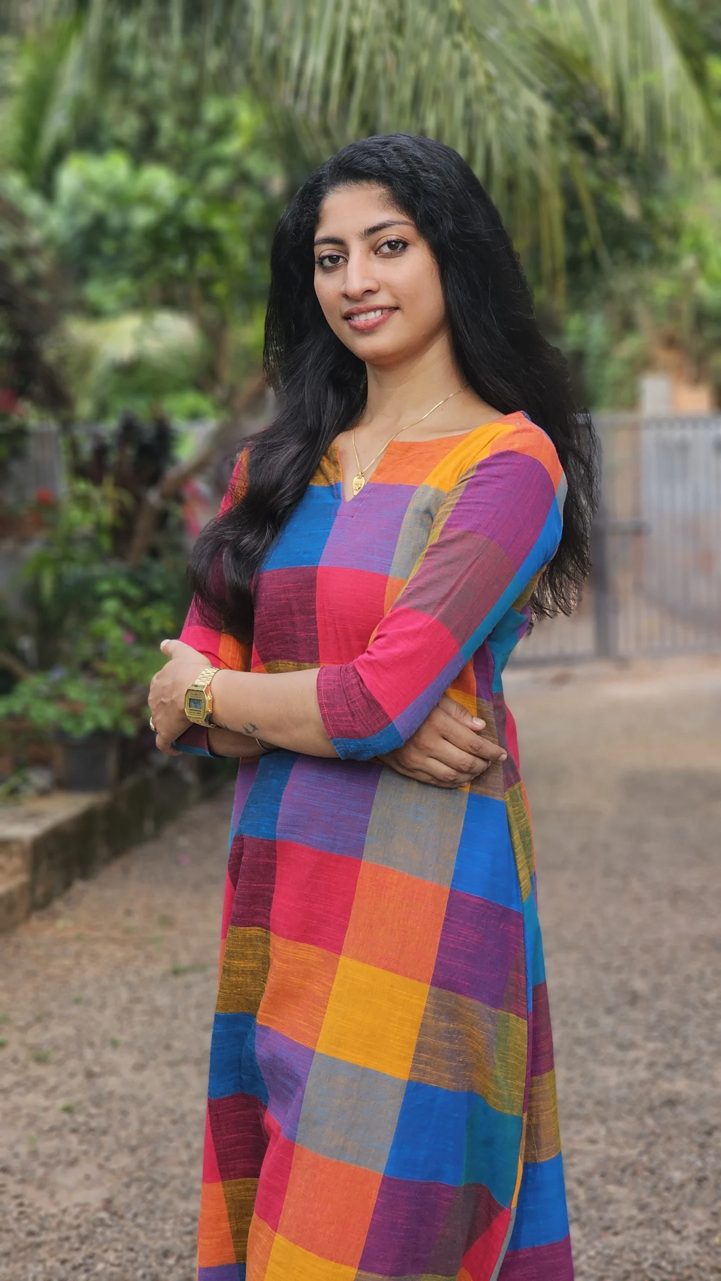 Madras Check Co-Ord Set - Image 2