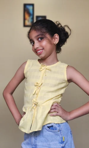 Yellow Short Top Kids